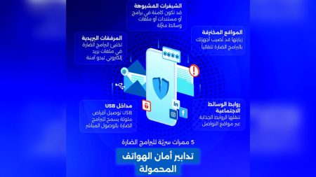 «الأمن السيبراني» يحذّر من اختراق الهواتف المحمولة