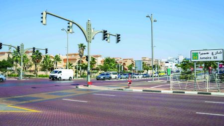 صيانة 80 ألف متر مربع من الأرصفة في دبي