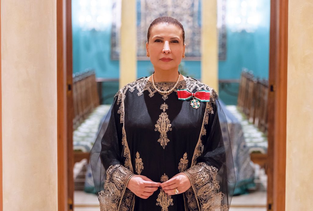 هدى إبراهيم الخميس تنال وسام نجمة إيطاليا