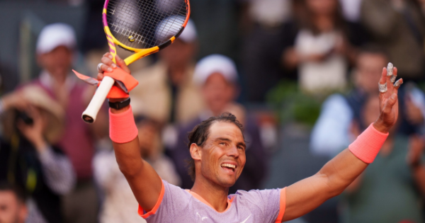 بطولة مدريد للتنس: نادال بسهولة للدور الثاني