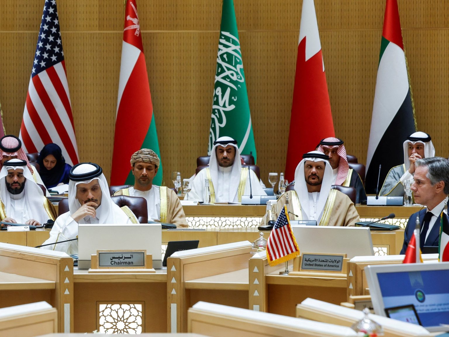 بلينكن يتحدث عن الوضع الإنساني بغزة وقطر تدعو لوقف فوري لإطلاق النار