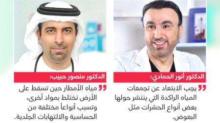 طبيبان يحذران من لعب الأطفال في تجمعات المياه