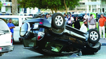 المركبات الخفيفة أكثر تسبباً في الحوادث المرورية