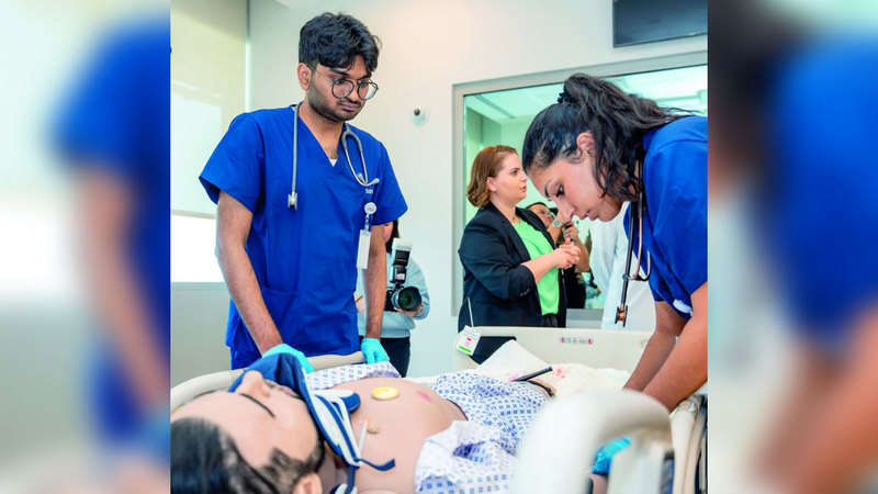 افتتاح مركز للمحاكاة الطبية في «مدينة الشيخ شخبوط»