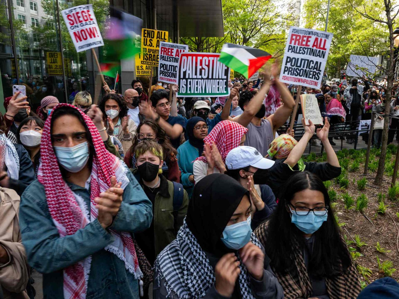 تواصل الاحتجاجات بأميركا ودعوات لسحب تأشيرات الطلبة الأجانب