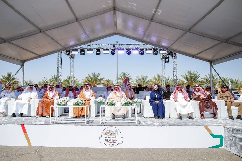 الأمير خالد بن سعود يطلق شارة البدء لـ«رالي تبوك تويوتا 2024»