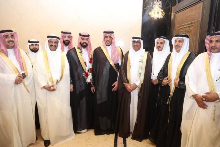 محافظ جدة يشرف أفراح الغامدي