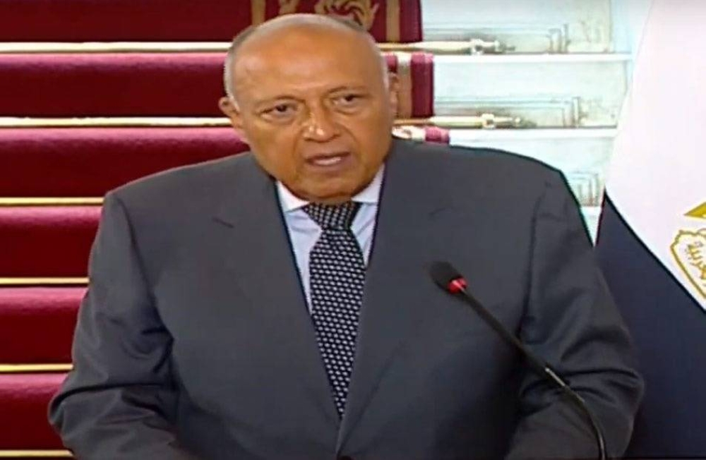 وزير الخارجية المصري: اتفاقية السلام مع إسرائيل «خيار إستراتيجي»