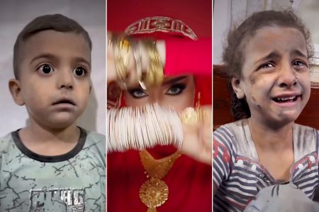 رسائل الغزيين لمشاهير العرب المشاركين “بالترند الهندي”