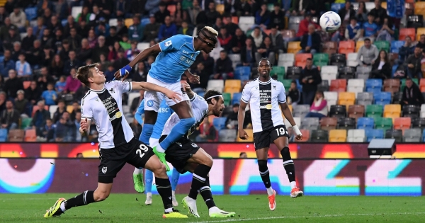 الدوري الايطالي: نابولي يهدر ثلاث نقاط ويكتفي بالتعادل ضد اودينيزي