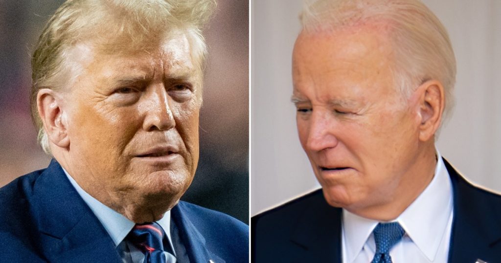 استطلاع: بايدن يتقدم على ترامب بفارق ضئيل في سباق الرئاسة