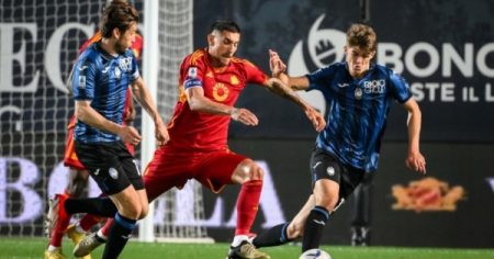 ابرز مجريات مباراة روما واتالانتا