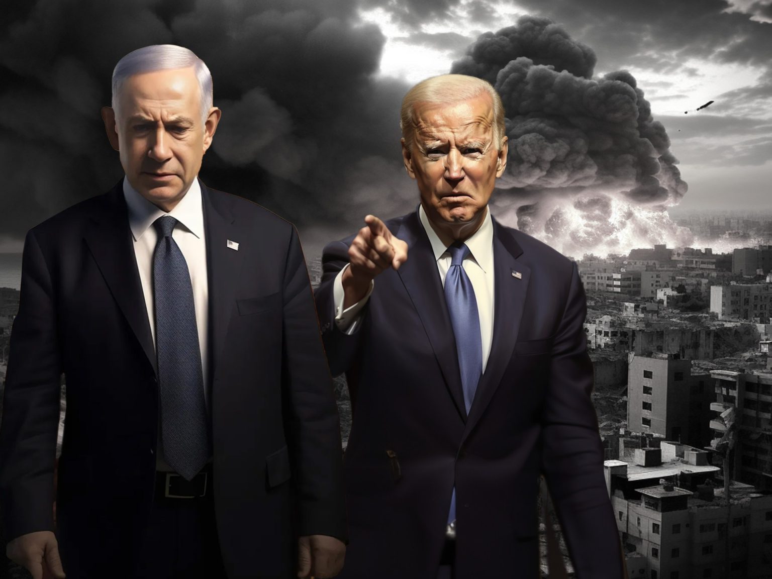 مكالمة هاتفية “مشحونة” بين بايدن ونتنياهو أدت لوقف شحنة السلاح لإسرائيل