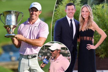 روري ماكيلروي لم يذكر زوجته المنفصلة إريكا ستول في حوار عيد الأم.