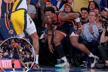 OG أنونوبي كان يقدم واحدة من أفضل مبارياته مع نيكس قبل الإصابة المقلقة.