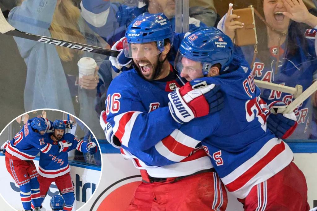 الفرق الخاصة لفريق رينجرز تواصل تقديم أداء مميز في أكبر لحظات البلايوف في الإطارات.