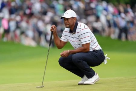 تايغر وودز يفشل في تجاوز قطع بطولة البطولة الكبرى للجولف بعد بداية كارثية في اليوم الثاني