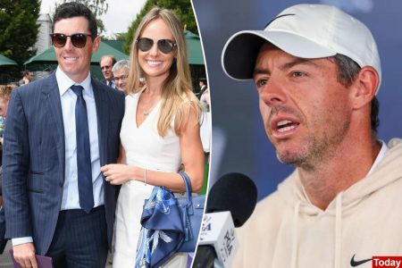 مؤتمر صحفي لروري ماكيلروي في بطولة الجولف تبدأ بتحذير عن الطلاق