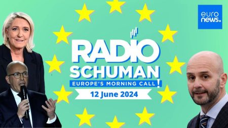 rewrite this title in Arabic Will French right wing form an Italian-style alliance? | Radio Schuman