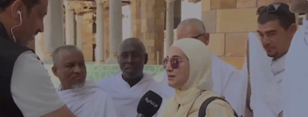 «اللهم لك الحمد».. حاجة مغربية تعبر عن أداء الحج بكلمات مؤثرة
