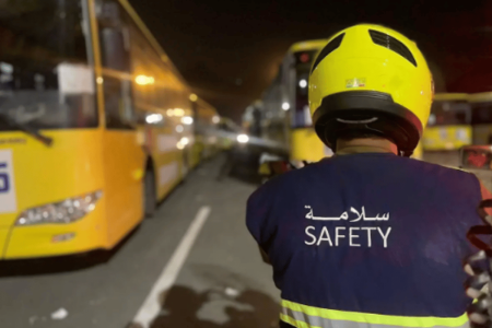 الدفاع المدني يكثف أعمال السلامة والوقاية في مشعر مزدلفة