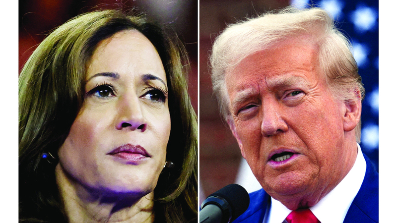 مرشحا الرئاسة الأميركية يقدمان رؤيتين متناقضتين للسياسة الخارجية