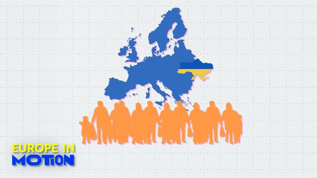 rewrite this title in Arabic Refugee allowance and rent compensation: Here’s how benefits for Ukrainians are changing in Europe