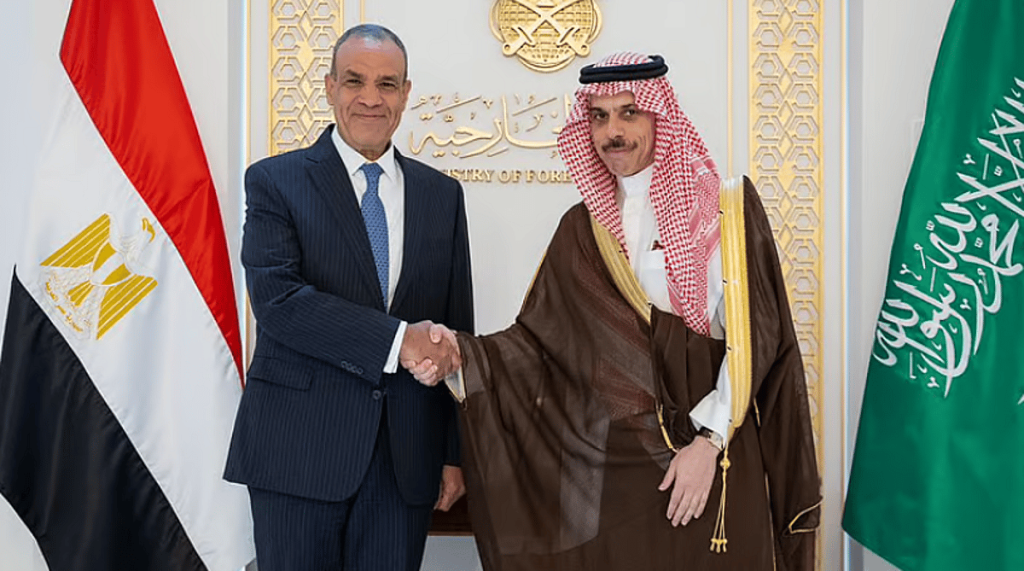 بيان مصري سعودي: نؤكد على ضرورة الحفاظ على وحدة سوريا وسيادتها وسلامة أراضيها وأهمية شمولية العملية السياسية