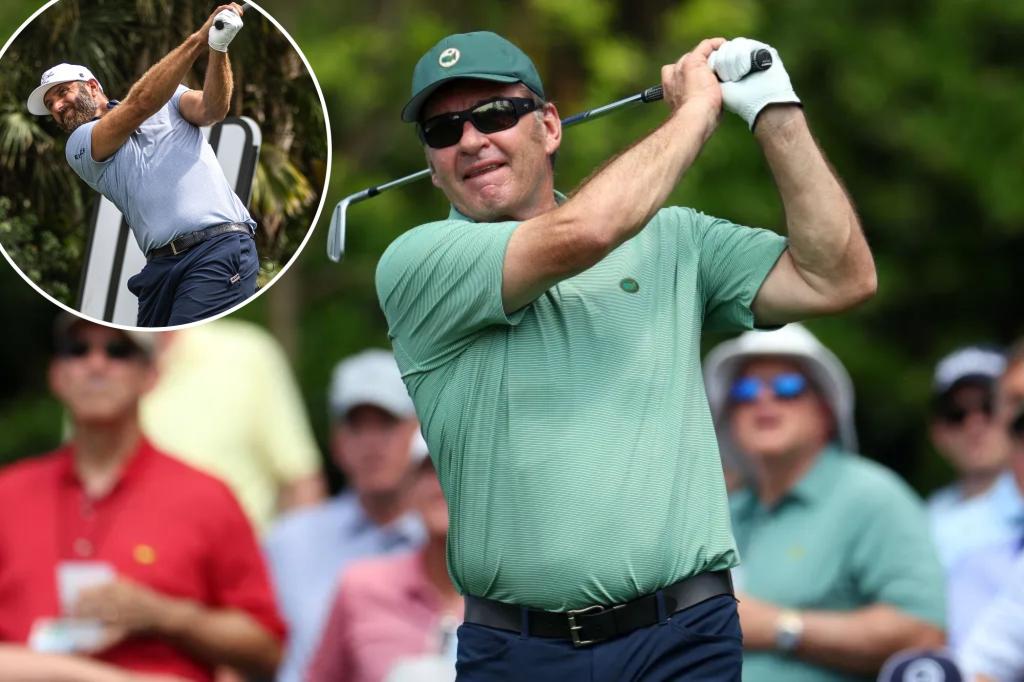 rewrite this title in Arabic Nick Faldo slams ‘soft’ LIV players with rebel golf league at $1.5 billion crossroads