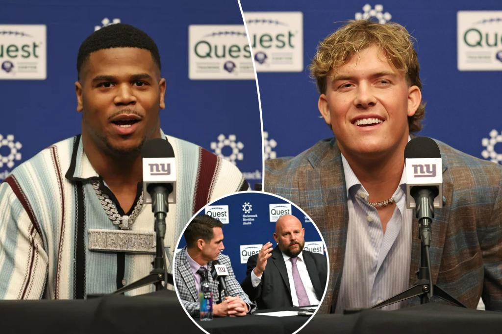 rewrite this title in Arabic Brian Daboll-Joe Schoen’s overdue vision banking on Giants’ youngsters