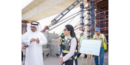 بالفيديو.. وزيرة الأشغال تتفقد جسر صباح الناصر للوقوف على آخر مستجدات سير العمل
