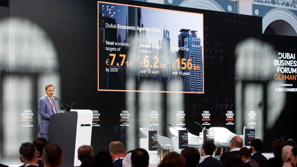 منتدى دبي للأعمال – ألمانيا يعرف الشركات الألمانية بالفرص الاستثمارية لأجندة دبي الاقتصادية
