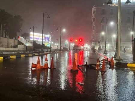 رعب في عروس البحر.. عاصفة ثلجية مفاجئة تجتاح الإسكندرية