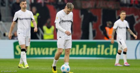 تعثر ليفركوزن يهدي البايرن اللقب الـ34