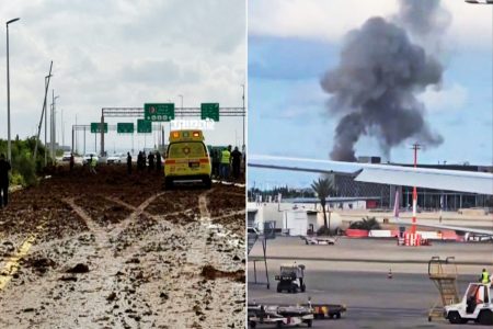 إسرائيل تعلن اعتراض صاروخ يمني تسبب بإغلاق الأجواء وتفعيل صافرات الإنذار