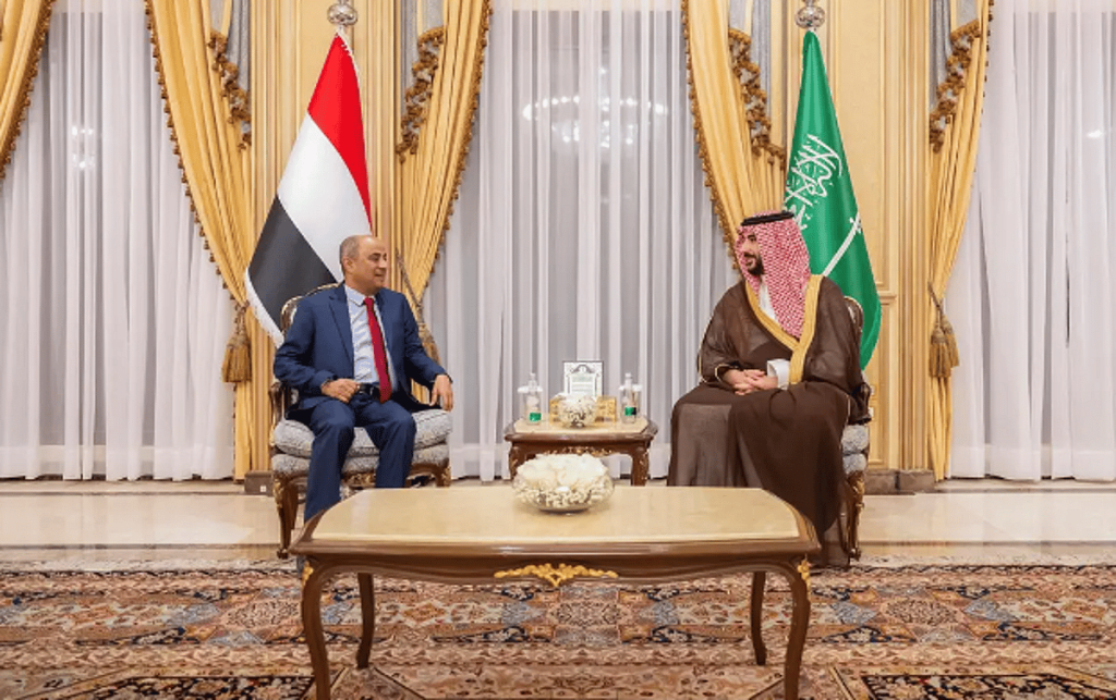 وزير الدفاع يلتقي رئيس مجلس الوزراء اليمني ويستعرضان مستجدات الأوضاع