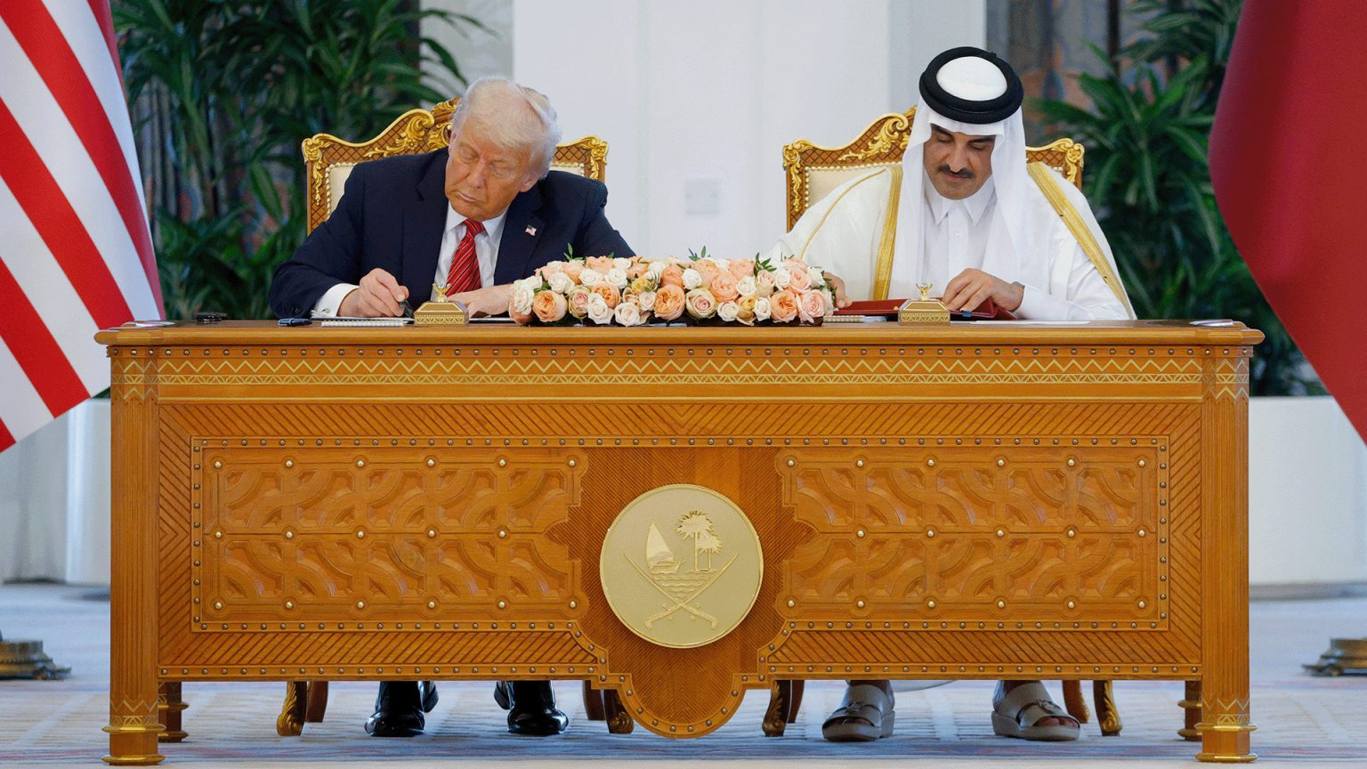 ترامب: أمير قطر قائد عظيم وعلاقاتنا وصلت لأعلى مستوياتها في التاريخ