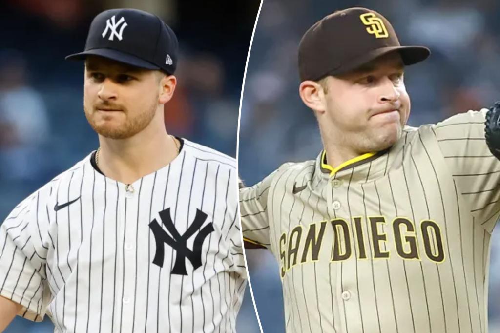 rewrite this title in Arabic Clarke Schmidt earns bragging rights over Michael King after intense duel: ‘Talk a little s–t’