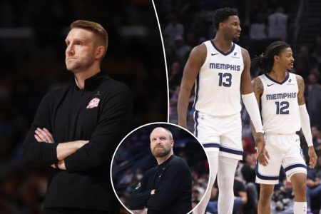 rewrite this title in Arabic Grizzlies make historic coaching decision hiring Tuomas Iisalo after Taylor Jenkins drama