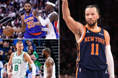 rewrite this title in Arabic Ranking the best players in this loaded Knicks-Celtics series
