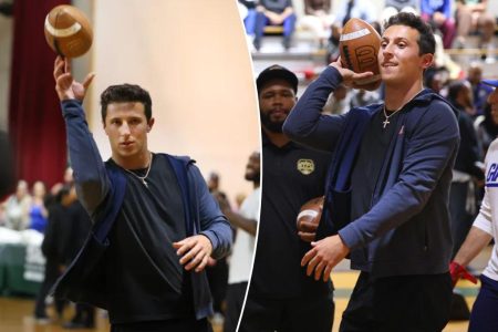 rewrite this title in Arabic Exclusive | Tommy DeVito tells The Post how he is approaching uphill climb to stick with Giants