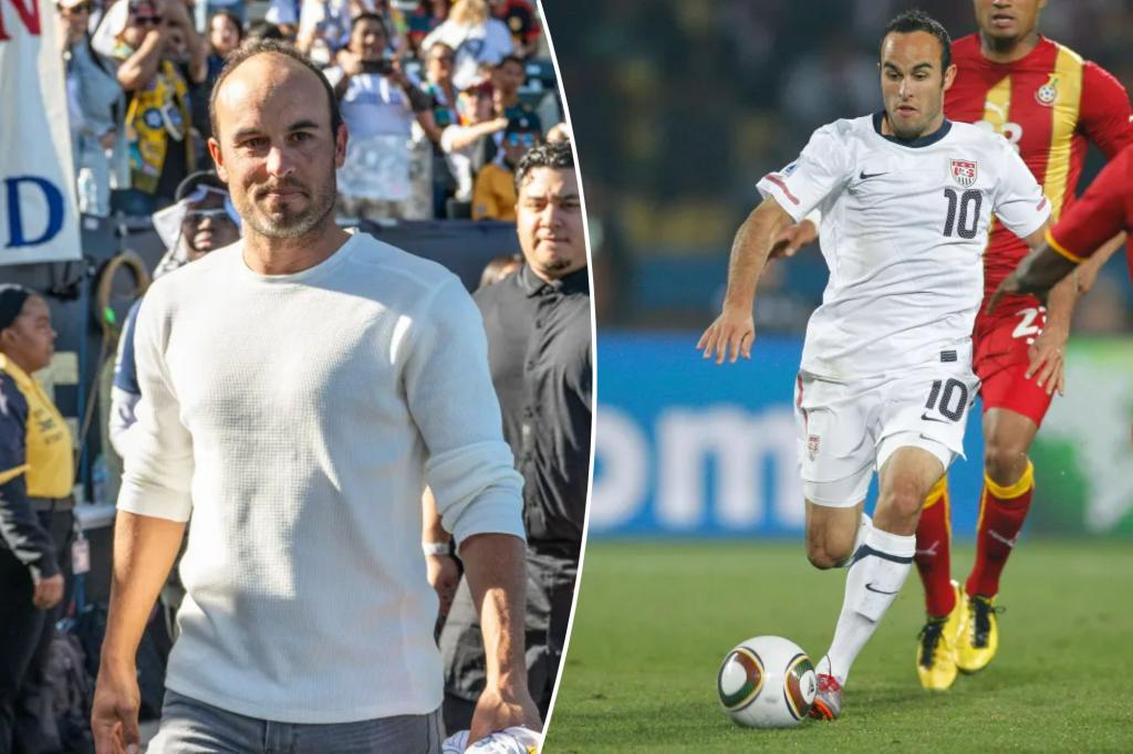 rewrite this title in Arabic FIFA’s US moment is right now to boost soccer fandom: Landon Donovan