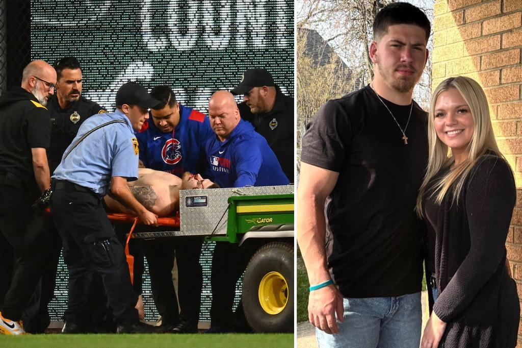rewrite this title in Arabic Pirates fan’s frightening injuries revealed after falling 21 feet onto field at PNC Park