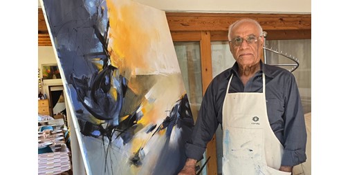 الفنان التشكيلي محمود أشكناني يسجل حضوراً فنياً في ملتقى لودفيغ الدولي الـ33 للفنون بهنغاريا