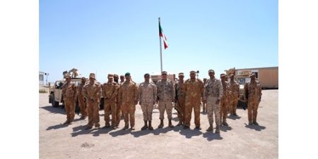 نائب رئيس الأركان: جاهزية عالية ومعنويات مرتفعة لدى منتسبي قوة «واجب مبارك»