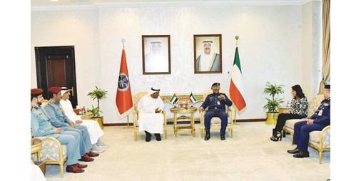 رئيس «قوة الإطفاء» يبحث مع مسؤول إماراتي التعاون والتكامل بمجالات الطوارئ والأزمات والكوارث