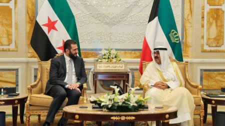 أمير الكويت والرئيس السوري يبحثان دعم وتعزيز العلاقات بين البلدين