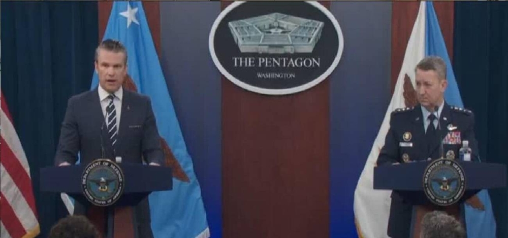 وزير الدفاع الأمريكي: التسريبات هدفها تصوير ضربة المفاعلات النووية الإيرانية على أنها فاشلة