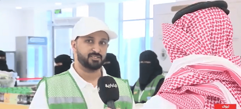 قائد للمتطوعين بمنفذ «حالة عمار»: نساند الجهات الحكومية في توديع الحجاج