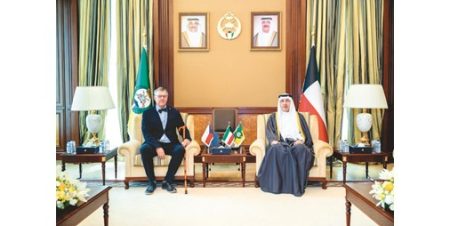 رئيس الحرس الوطني بحث تعزيز العلاقات مع سفير التشيك